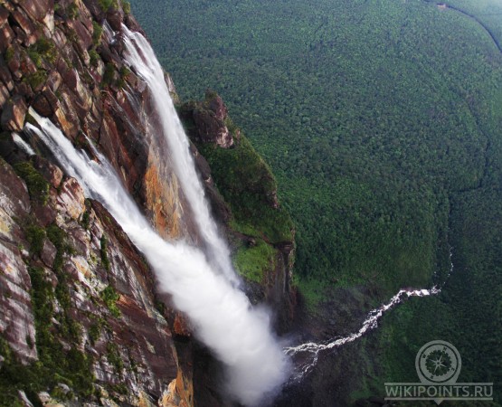 Водопад Анхель на wikipoints.ru