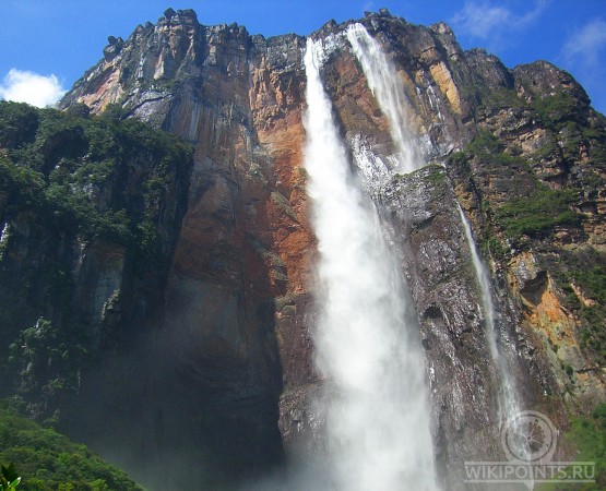 Водопад Анхель на wikipoints.ru