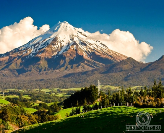 Гора Таранаки на wikipoints.ru