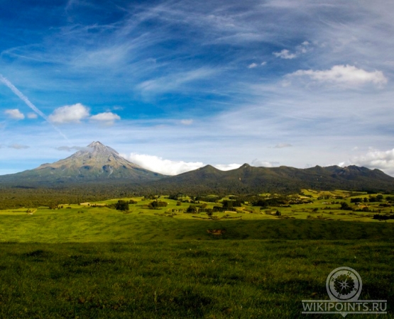 Гора Таранаки на wikipoints.ru