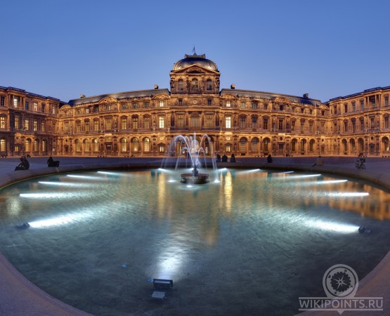 Лувр на wikipoints.ru