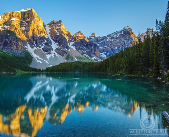 Национальный парк Банф на wikipoints.ru