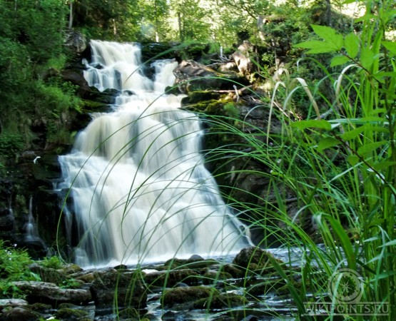 Водопад Юканкоски на wikipoints.ru