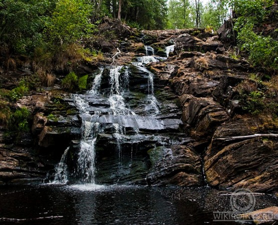 Водопад Юканкоски на wikipoints.ru