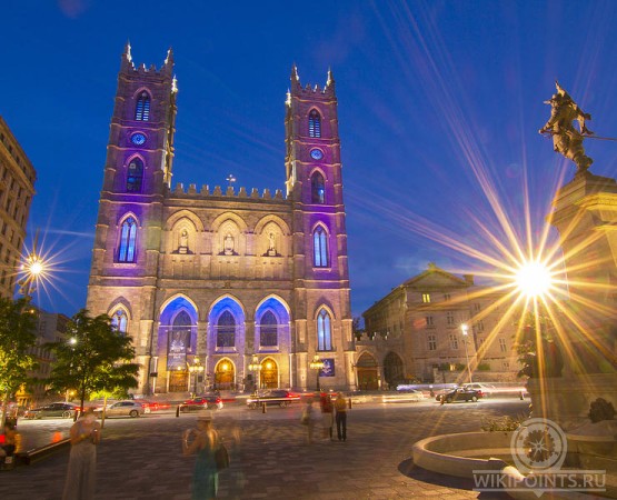 Базилика Нотр-Дам де Монреаль на wikipoints.ru