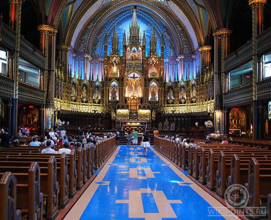 Базилика Нотр-Дам де Монреаль на wikipoints.ru