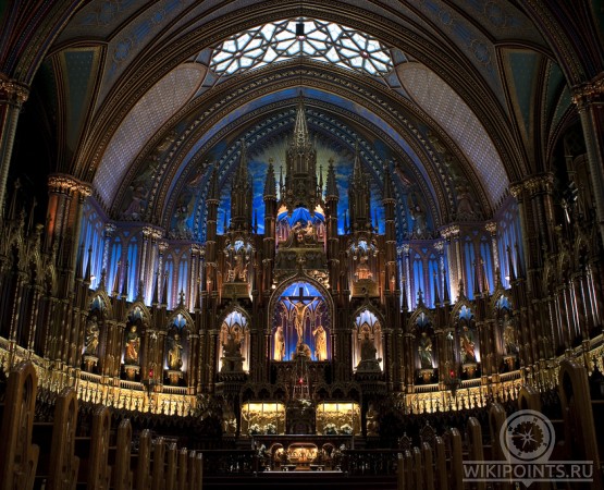 Базилика Нотр-Дам де Монреаль на wikipoints.ru
