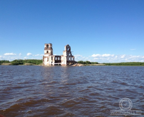 Руины церкви Рождества Христова на wikipoints.ru