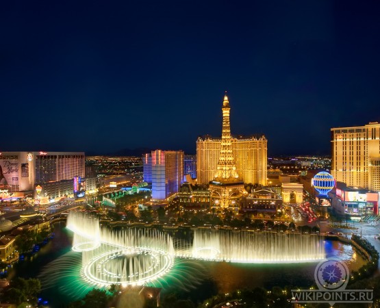 Фонтан Белладжио на wikipoints.ru