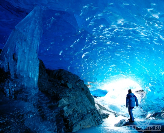 Ледяные пещеры Менденхолл на wikipoints.ru