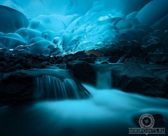 Ледяные пещеры Менденхолл на wikipoints.ru