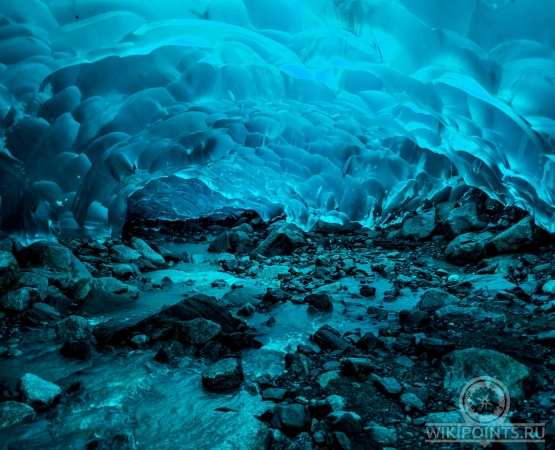 Ледяные пещеры Менденхолл на wikipoints.ru
