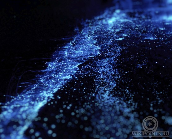 Светящийся пляж на wikipoints.ru