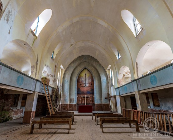 Заброшенная кирха в Лумивааре на wikipoints.ru