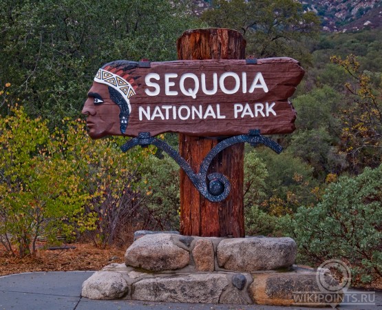 Национальный парк Секвойя на wikipoints.ru