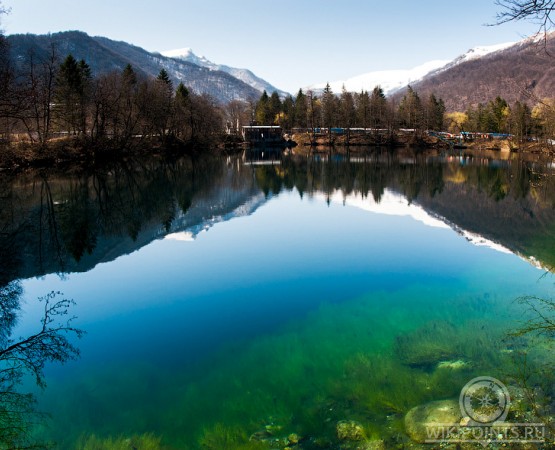 Голубые озера на wikipoints.ru