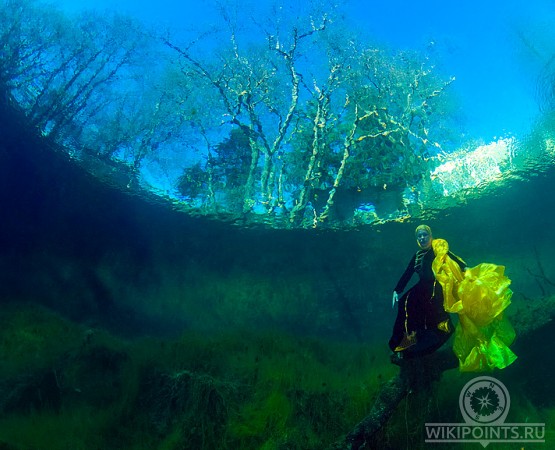 Голубые озера на wikipoints.ru
