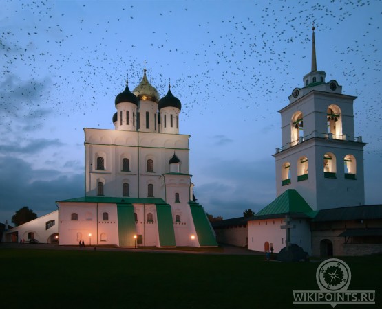 Псковский Кром (Кремль) на wikipoints.ru