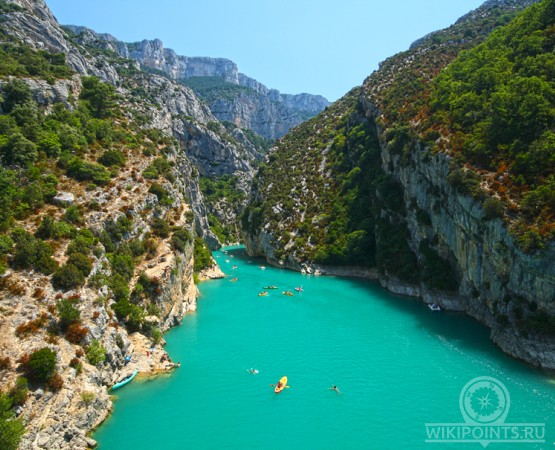 Вердонское ущелье на wikipoints.ru