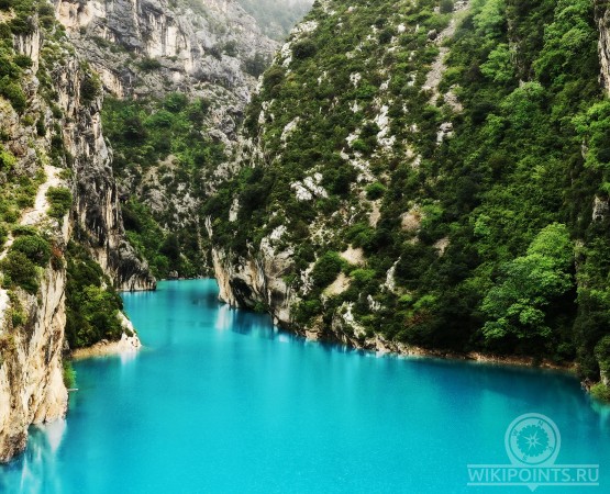 Вердонское ущелье на wikipoints.ru