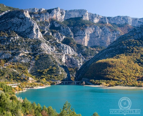 Вердонское ущелье на wikipoints.ru