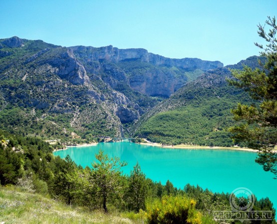 Вердонское ущелье на wikipoints.ru