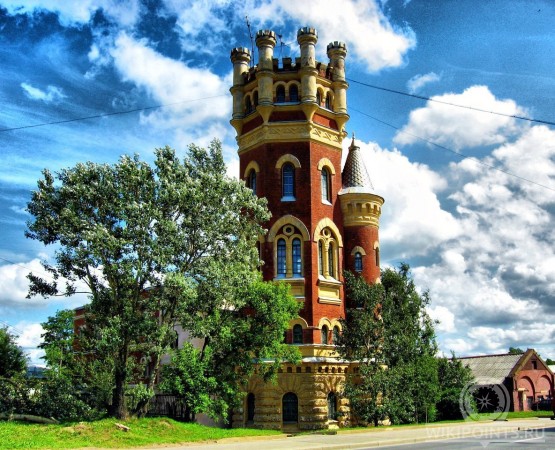 Водонапорная (Пристрельная) башня Обуховского завода на wikipoints.ru