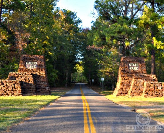 Озеро Каддо на wikipoints.ru