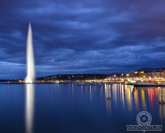 Женевский фонтан на wikipoints.ru