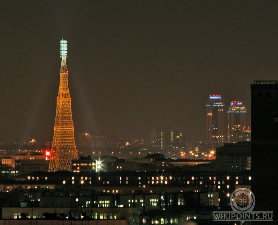 Шуховская телебашня на wikipoints.ru
