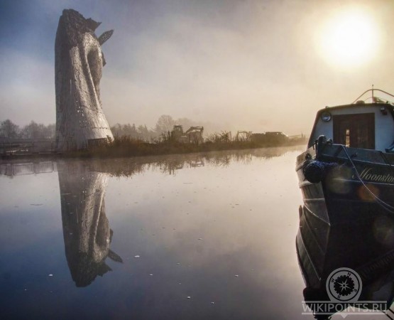 Скульптуры Келпи на wikipoints.ru