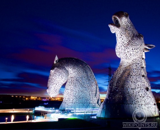 Скульптуры Келпи на wikipoints.ru