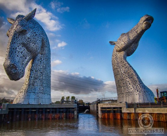 Скульптуры Келпи на wikipoints.ru