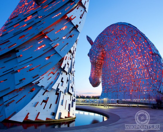 Скульптуры Келпи на wikipoints.ru