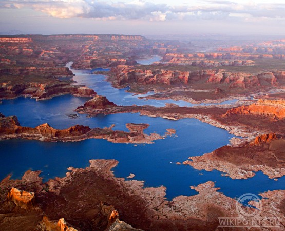 Озеро Пауэлл на wikipoints.ru