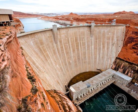 Дамба Глен-Каньона на wikipoints.ru