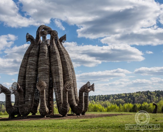 Арт-парк Никола-Ленивец на wikipoints.ru