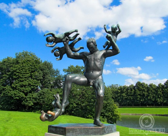 Парк сульптур Вигеланда на wikipoints.ru