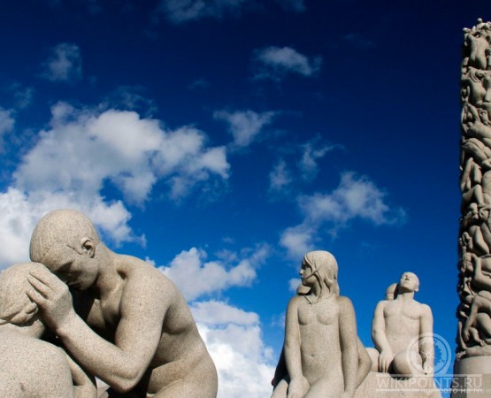Парк сульптур Вигеланда на wikipoints.ru
