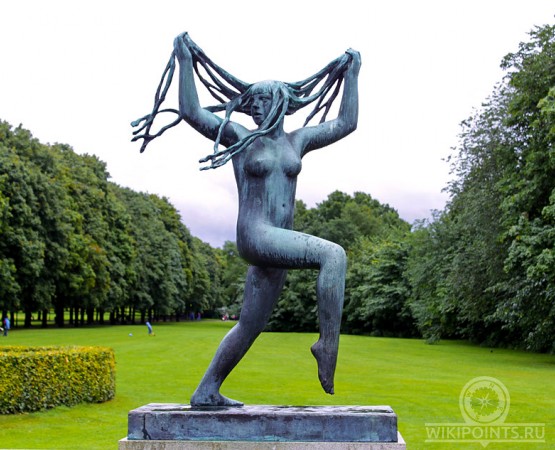Парк сульптур Вигеланда на wikipoints.ru