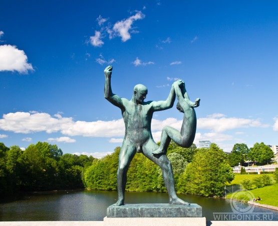Парк сульптур Вигеланда на wikipoints.ru