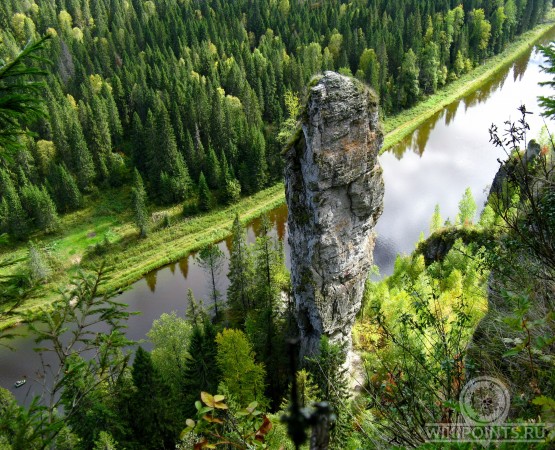 Усьвинские столбы на wikipoints.ru