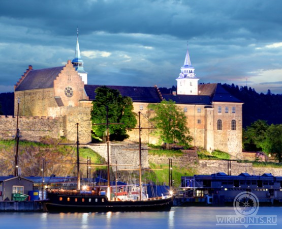 Крепость Акерсхус на wikipoints.ru
