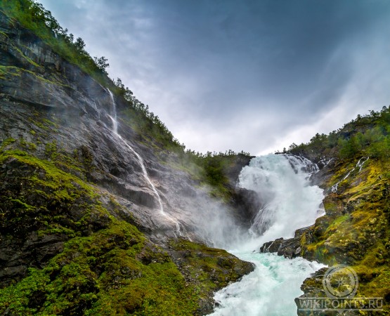 Водопад Кьосфоссен на wikipoints.ru