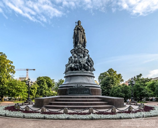 Памятник Екатерине II на wikipoints.ru