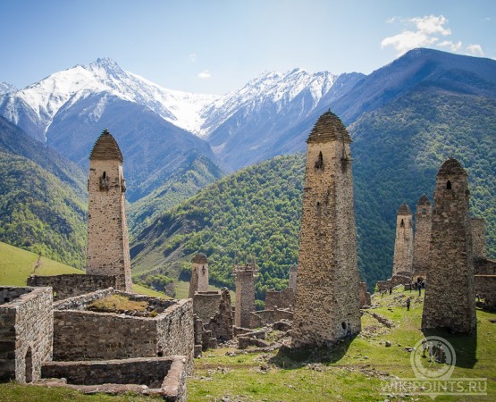 Боевые башни Эрзи на wikipoints.ru