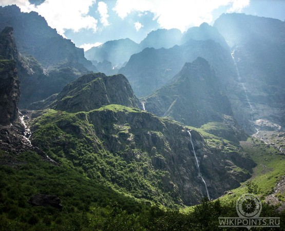 Мидаграбинские водопады на wikipoints.ru