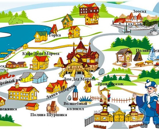 Вотчина Деда Мороза на wikipoints.ru