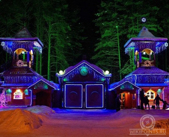 Вотчина Деда Мороза на wikipoints.ru