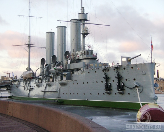 Крейсер «Аврора» на wikipoints.ru